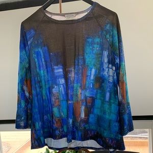 NWOT Miss Look Tunic-style Shirt